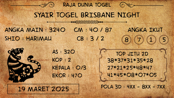 Prediksi Brisbane Night